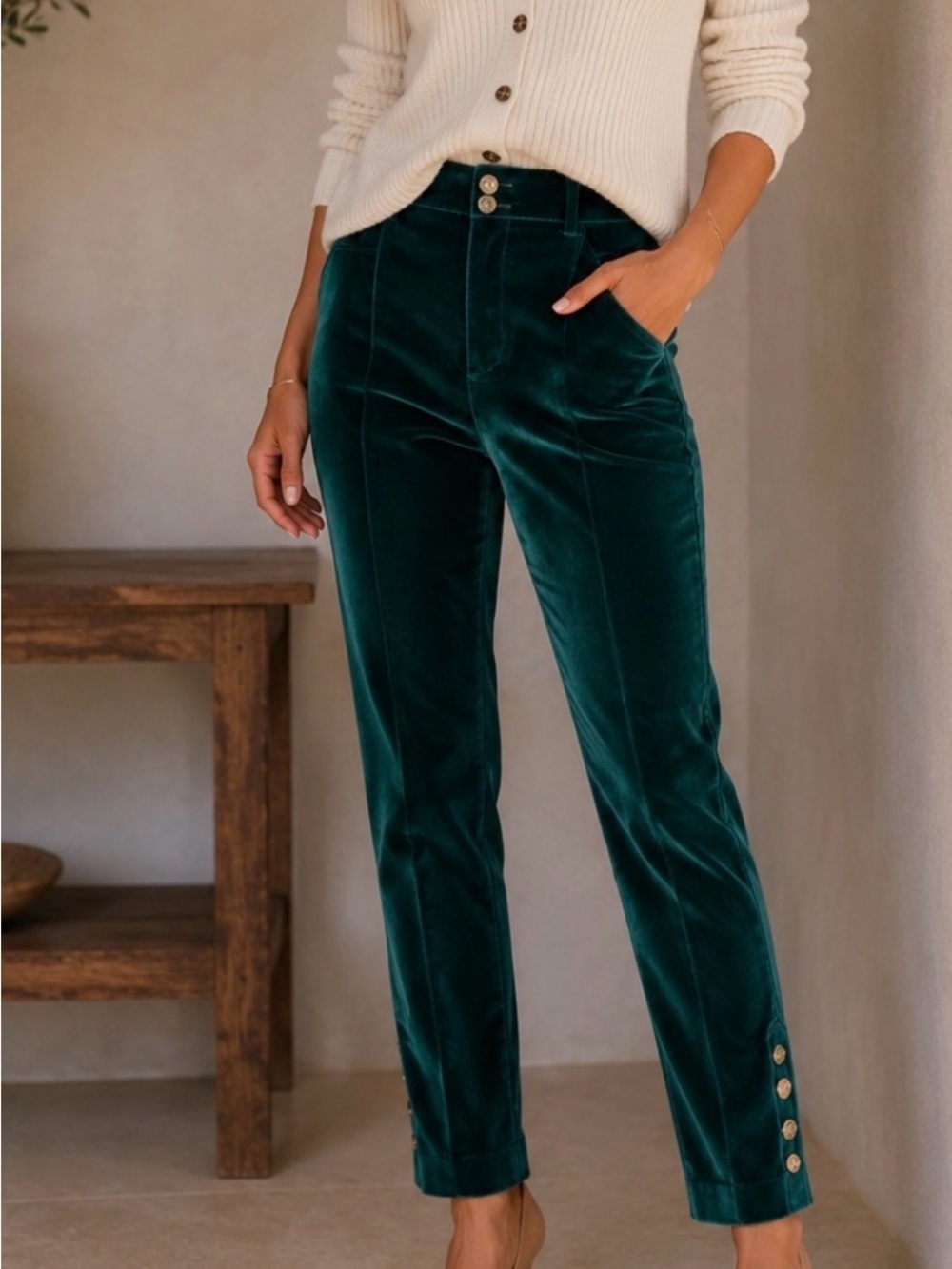 Anthropologie Essential Slim Pant